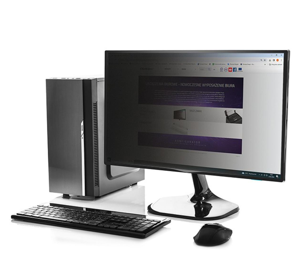 Qoltec Filtr prywatyzujący 21.5" | 16:9 - 1243528 - zdjęcie 2